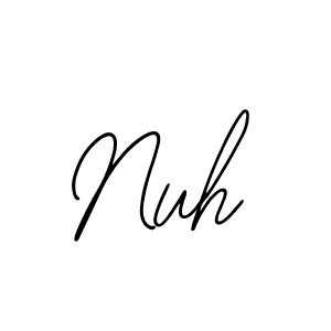 How to make Nuh name signature. Use Bearetta-2O07w style for creating short signs online. This is the latest handwritten sign. Nuh signature style 12 images and pictures png