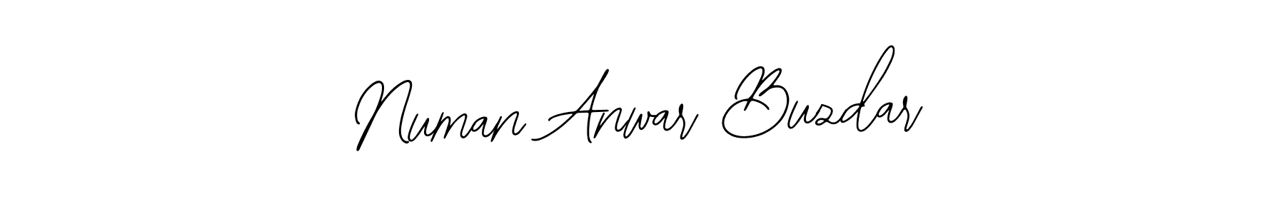 Numan Anwar Buzdar stylish signature style. Best Handwritten Sign (Bearetta-2O07w) for my name. Handwritten Signature Collection Ideas for my name Numan Anwar Buzdar. Numan Anwar Buzdar signature style 12 images and pictures png