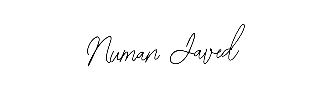 Make a beautiful signature design for name Numan Javed. With this signature (Bearetta-2O07w) style, you can create a handwritten signature for free. Numan Javed signature style 12 images and pictures png