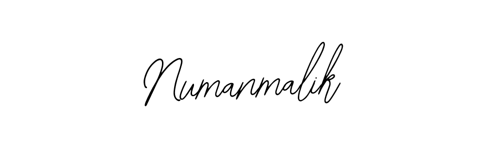 Use a signature maker to create a handwritten signature online. With this signature software, you can design (Bearetta-2O07w) your own signature for name Numanmalik. Numanmalik signature style 12 images and pictures png