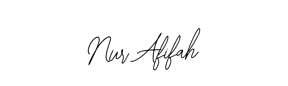 Best and Professional Signature Style for Nur Afifah. Bearetta-2O07w Best Signature Style Collection. Nur Afifah signature style 12 images and pictures png