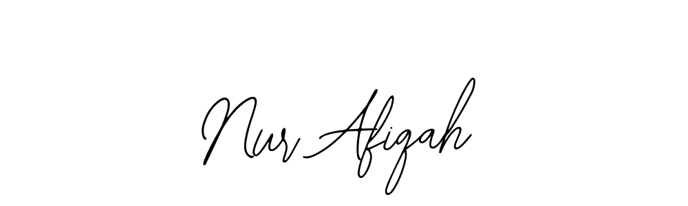 Use a signature maker to create a handwritten signature online. With this signature software, you can design (Bearetta-2O07w) your own signature for name Nur Afiqah. Nur Afiqah signature style 12 images and pictures png