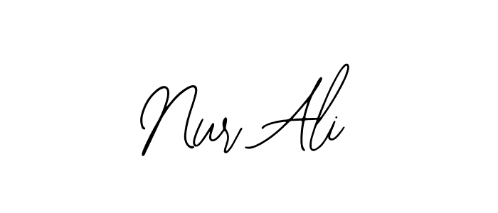 Nur Ali stylish signature style. Best Handwritten Sign (Bearetta-2O07w) for my name. Handwritten Signature Collection Ideas for my name Nur Ali. Nur Ali signature style 12 images and pictures png