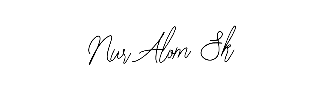 How to Draw Nur Alom Sk signature style? Bearetta-2O07w is a latest design signature styles for name Nur Alom Sk. Nur Alom Sk signature style 12 images and pictures png