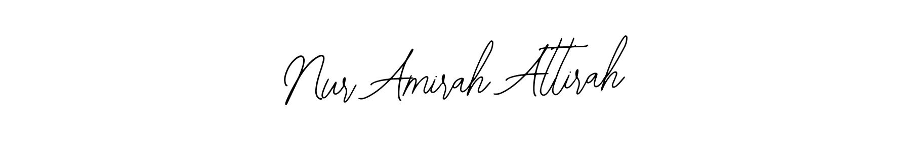 Nur Amirah Attirah stylish signature style. Best Handwritten Sign (Bearetta-2O07w) for my name. Handwritten Signature Collection Ideas for my name Nur Amirah Attirah. Nur Amirah Attirah signature style 12 images and pictures png