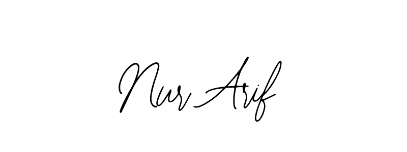 Also we have Nur Arif name is the best signature style. Create professional handwritten signature collection using Bearetta-2O07w autograph style. Nur Arif signature style 12 images and pictures png