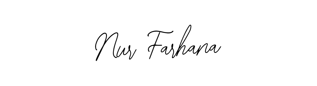 Make a beautiful signature design for name Nur Farhana. Use this online signature maker to create a handwritten signature for free. Nur Farhana signature style 12 images and pictures png