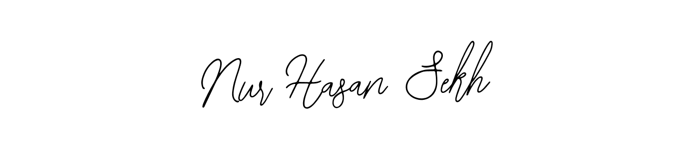 Also You can easily find your signature by using the search form. We will create Nur Hasan Sekh name handwritten signature images for you free of cost using Bearetta-2O07w sign style. Nur Hasan Sekh signature style 12 images and pictures png