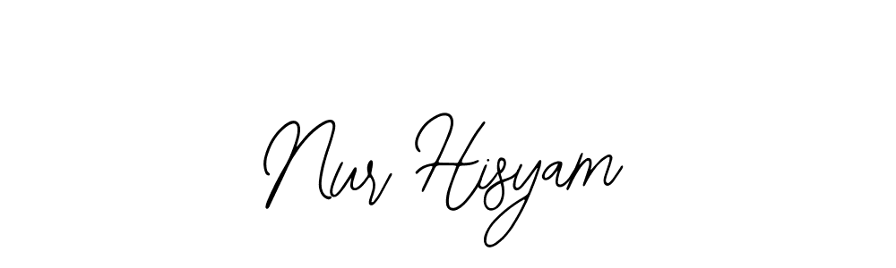 See photos of Nur Hisyam official signature by Spectra . Check more albums & portfolios. Read reviews & check more about Bearetta-2O07w font. Nur Hisyam signature style 12 images and pictures png