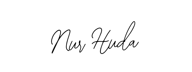 Similarly Bearetta-2O07w is the best handwritten signature design. Signature creator online .You can use it as an online autograph creator for name Nur Huda. Nur Huda signature style 12 images and pictures png