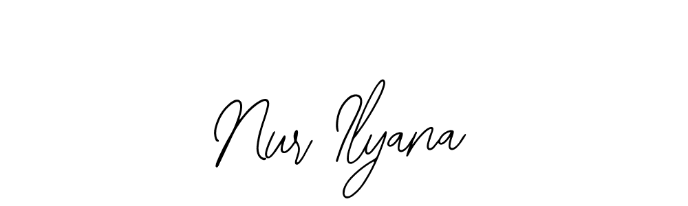 It looks lik you need a new signature style for name Nur Ilyana. Design unique handwritten (Bearetta-2O07w) signature with our free signature maker in just a few clicks. Nur Ilyana signature style 12 images and pictures png