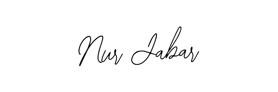 Make a beautiful signature design for name Nur Jabar. Use this online signature maker to create a handwritten signature for free. Nur Jabar signature style 12 images and pictures png