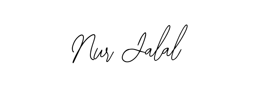 How to make Nur Jalal signature? Bearetta-2O07w is a professional autograph style. Create handwritten signature for Nur Jalal name. Nur Jalal signature style 12 images and pictures png
