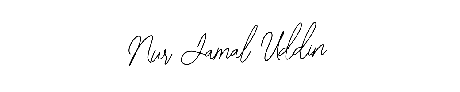 You should practise on your own different ways (Bearetta-2O07w) to write your name (Nur Jamal Uddin) in signature. don't let someone else do it for you. Nur Jamal Uddin signature style 12 images and pictures png