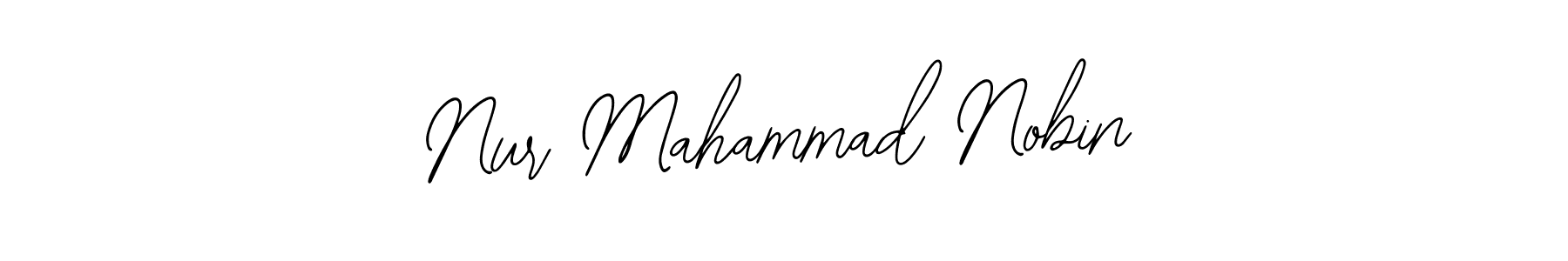 Similarly Bearetta-2O07w is the best handwritten signature design. Signature creator online .You can use it as an online autograph creator for name Nur Mahammad Nobin. Nur Mahammad Nobin signature style 12 images and pictures png