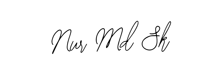 Also You can easily find your signature by using the search form. We will create Nur Md Sk name handwritten signature images for you free of cost using Bearetta-2O07w sign style. Nur Md Sk signature style 12 images and pictures png
