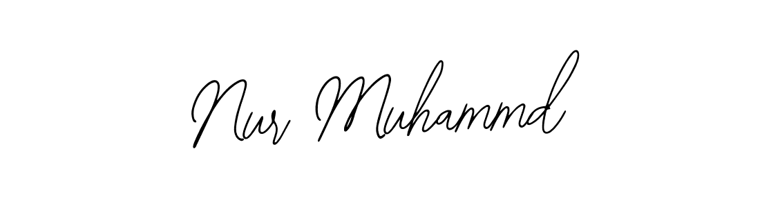 Design your own signature with our free online signature maker. With this signature software, you can create a handwritten (Bearetta-2O07w) signature for name Nur Muhammd. Nur Muhammd signature style 12 images and pictures png