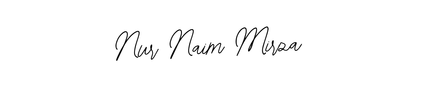 Create a beautiful signature design for name Nur Naim Mirza. With this signature (Bearetta-2O07w) fonts, you can make a handwritten signature for free. Nur Naim Mirza signature style 12 images and pictures png