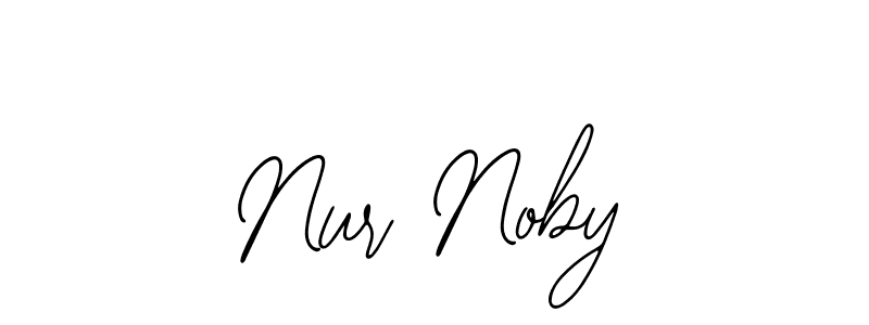 Make a beautiful signature design for name Nur Noby. Use this online signature maker to create a handwritten signature for free. Nur Noby signature style 12 images and pictures png