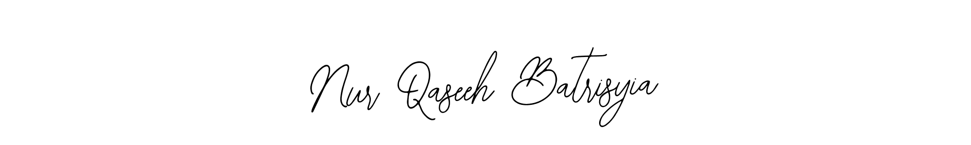 Also we have Nur Qaseeh Batrisyia name is the best signature style. Create professional handwritten signature collection using Bearetta-2O07w autograph style. Nur Qaseeh Batrisyia signature style 12 images and pictures png