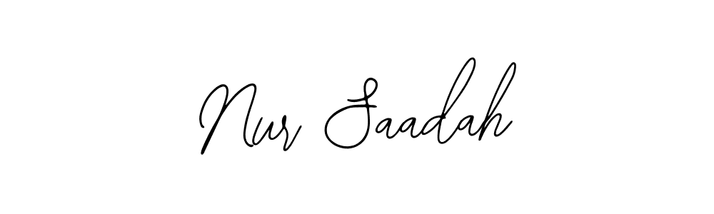 Also we have Nur Saadah name is the best signature style. Create professional handwritten signature collection using Bearetta-2O07w autograph style. Nur Saadah signature style 12 images and pictures png