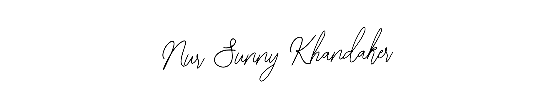 Similarly Bearetta-2O07w is the best handwritten signature design. Signature creator online .You can use it as an online autograph creator for name Nur Sunny Khandaker. Nur Sunny Khandaker signature style 12 images and pictures png