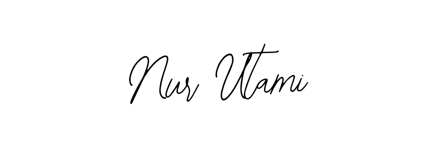 See photos of Nur Utami official signature by Spectra . Check more albums & portfolios. Read reviews & check more about Bearetta-2O07w font. Nur Utami signature style 12 images and pictures png