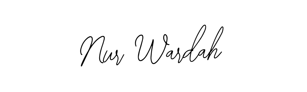 Similarly Bearetta-2O07w is the best handwritten signature design. Signature creator online .You can use it as an online autograph creator for name Nur Wardah. Nur Wardah signature style 12 images and pictures png
