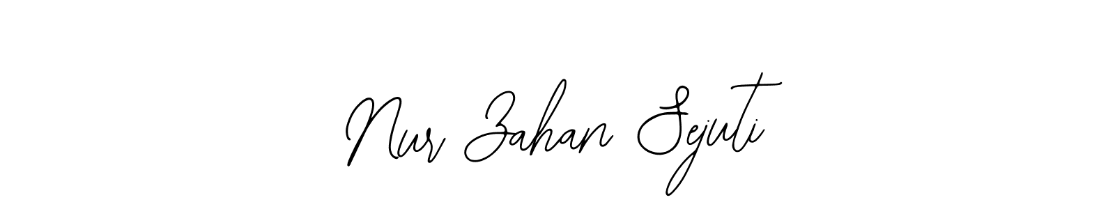 Once you've used our free online signature maker to create your best signature Bearetta-2O07w style, it's time to enjoy all of the benefits that Nur Zahan Sejuti name signing documents. Nur Zahan Sejuti signature style 12 images and pictures png