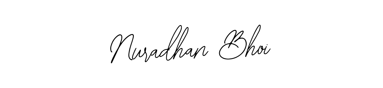 Similarly Bearetta-2O07w is the best handwritten signature design. Signature creator online .You can use it as an online autograph creator for name Nuradhan Bhoi. Nuradhan Bhoi signature style 12 images and pictures png