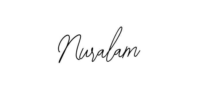Nuralam stylish signature style. Best Handwritten Sign (Bearetta-2O07w) for my name. Handwritten Signature Collection Ideas for my name Nuralam. Nuralam signature style 12 images and pictures png