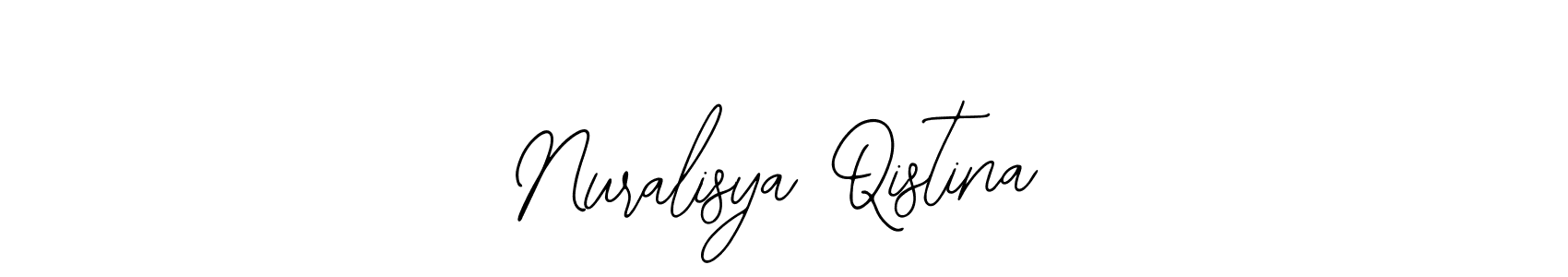 Also You can easily find your signature by using the search form. We will create Nuralisya Qistina name handwritten signature images for you free of cost using Bearetta-2O07w sign style. Nuralisya Qistina signature style 12 images and pictures png