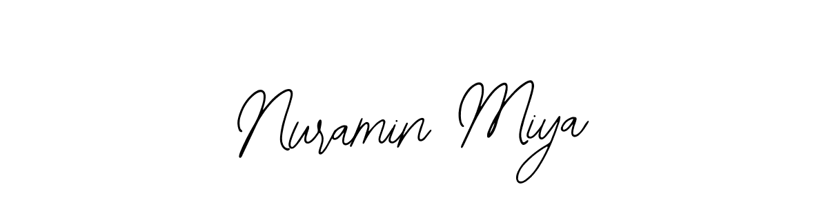 How to Draw Nuramin Miya signature style? Bearetta-2O07w is a latest design signature styles for name Nuramin Miya. Nuramin Miya signature style 12 images and pictures png