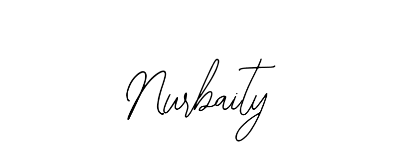 Also we have Nurbaity name is the best signature style. Create professional handwritten signature collection using Bearetta-2O07w autograph style. Nurbaity signature style 12 images and pictures png