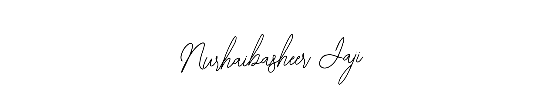 Make a beautiful signature design for name Nurhaibasheer Jaji. With this signature (Bearetta-2O07w) style, you can create a handwritten signature for free. Nurhaibasheer Jaji signature style 12 images and pictures png