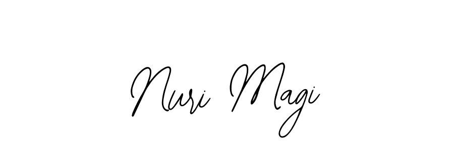 Create a beautiful signature design for name Nuri Magi. With this signature (Bearetta-2O07w) fonts, you can make a handwritten signature for free. Nuri Magi signature style 12 images and pictures png