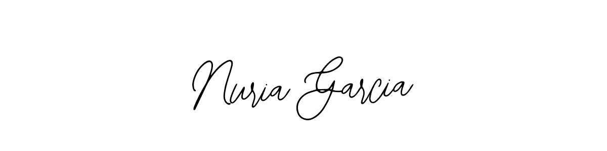 You should practise on your own different ways (Bearetta-2O07w) to write your name (Nuria Garcia) in signature. don't let someone else do it for you. Nuria Garcia signature style 12 images and pictures png
