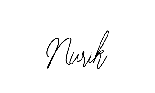 Also You can easily find your signature by using the search form. We will create Nurik name handwritten signature images for you free of cost using Bearetta-2O07w sign style. Nurik signature style 12 images and pictures png