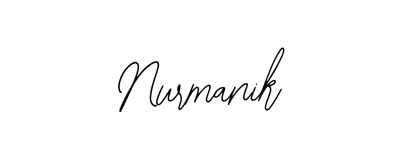 You should practise on your own different ways (Bearetta-2O07w) to write your name (Nurmanik) in signature. don't let someone else do it for you. Nurmanik signature style 12 images and pictures png