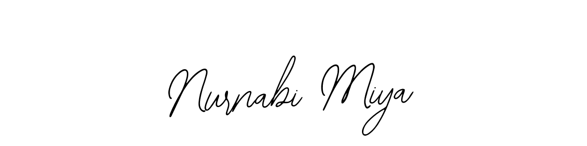 How to make Nurnabi Miya signature? Bearetta-2O07w is a professional autograph style. Create handwritten signature for Nurnabi Miya name. Nurnabi Miya signature style 12 images and pictures png