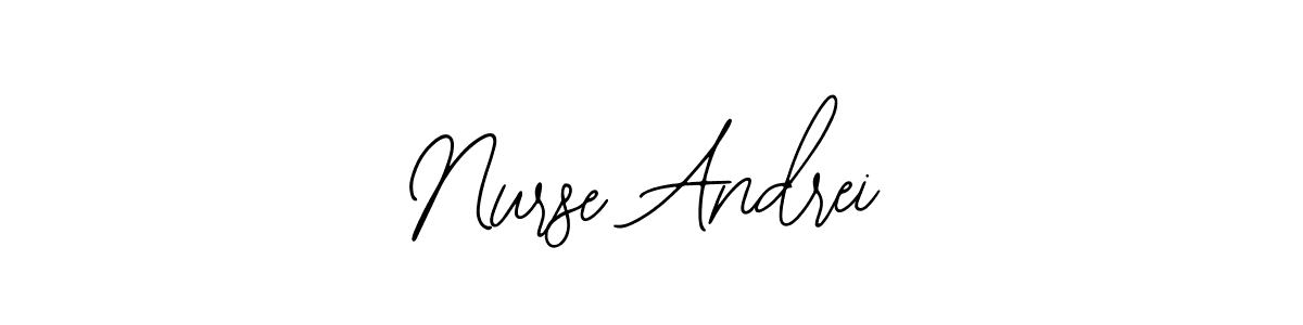 Bearetta-2O07w is a professional signature style that is perfect for those who want to add a touch of class to their signature. It is also a great choice for those who want to make their signature more unique. Get Nurse Andrei name to fancy signature for free. Nurse Andrei signature style 12 images and pictures png