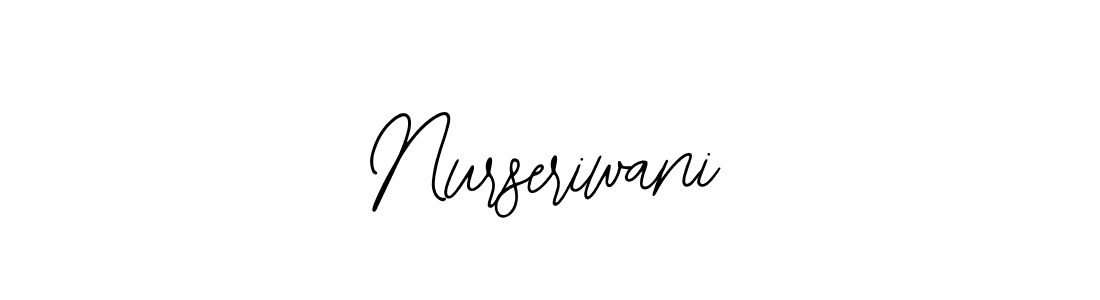 How to Draw Nurseriwani signature style? Bearetta-2O07w is a latest design signature styles for name Nurseriwani. Nurseriwani signature style 12 images and pictures png