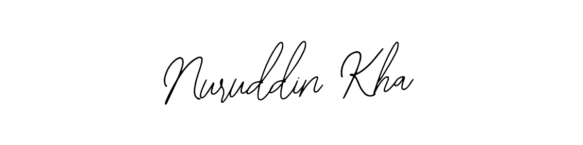 How to Draw Nuruddin Kha signature style? Bearetta-2O07w is a latest design signature styles for name Nuruddin Kha. Nuruddin Kha signature style 12 images and pictures png