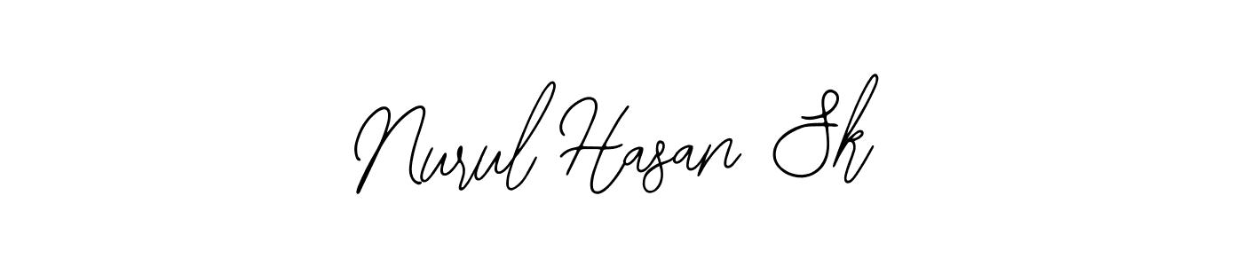 How to make Nurul Hasan Sk name signature. Use Bearetta-2O07w style for creating short signs online. This is the latest handwritten sign. Nurul Hasan Sk signature style 12 images and pictures png