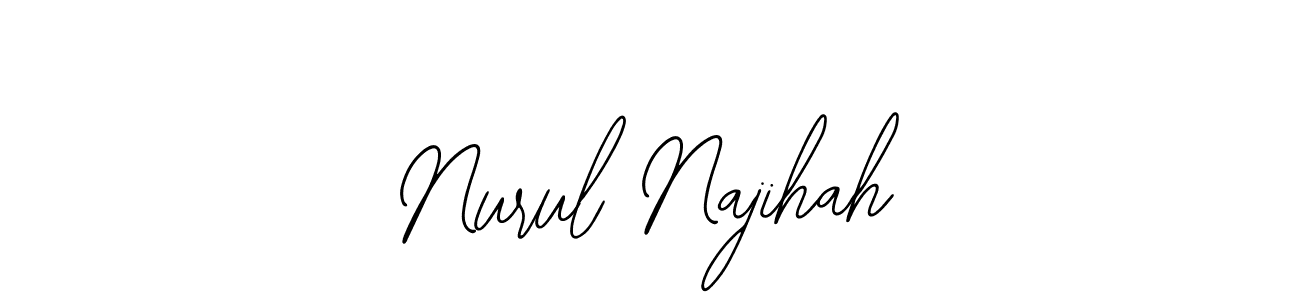 Make a beautiful signature design for name Nurul Najihah. Use this online signature maker to create a handwritten signature for free. Nurul Najihah signature style 12 images and pictures png