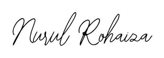 The Bearetta-2O07w typeface gives name Nurul Rohaiza a refined look. Suitable for certificates, diplomas, and official verification. Nurul Rohaiza signature style 12 images and pictures png