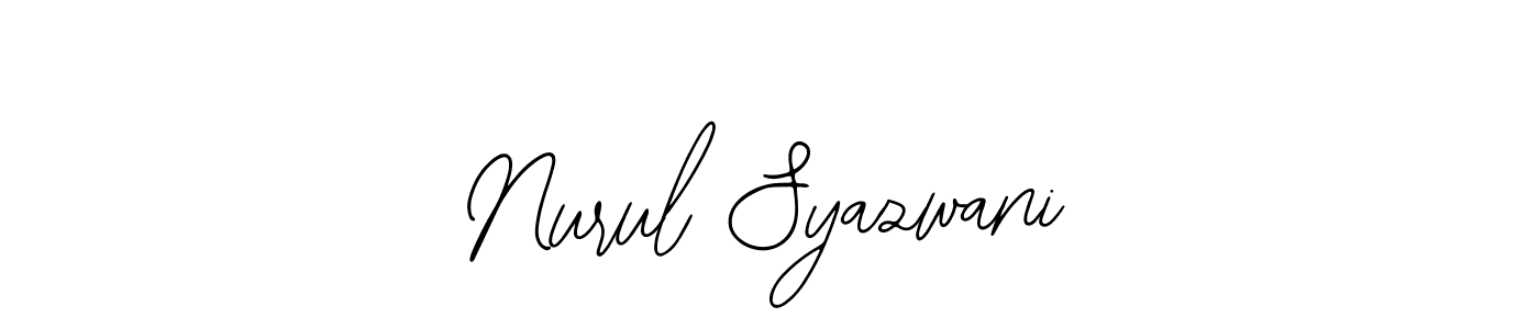 Nurul Syazwani stylish signature style. Best Handwritten Sign (Bearetta-2O07w) for my name. Handwritten Signature Collection Ideas for my name Nurul Syazwani. Nurul Syazwani signature style 12 images and pictures png