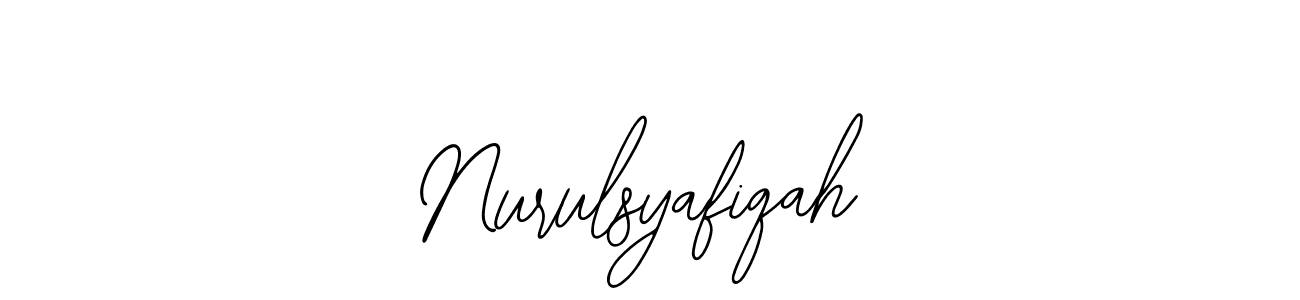 Best and Professional Signature Style for Nurulsyafiqah. Bearetta-2O07w Best Signature Style Collection. Nurulsyafiqah signature style 12 images and pictures png