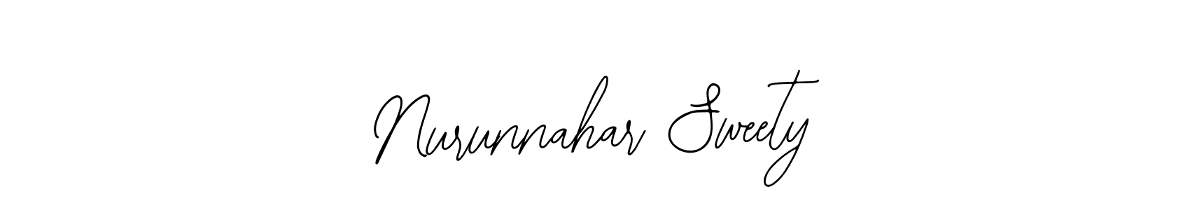 Also You can easily find your signature by using the search form. We will create Nurunnahar Sweety name handwritten signature images for you free of cost using Bearetta-2O07w sign style. Nurunnahar Sweety signature style 12 images and pictures png