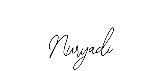 Similarly Bearetta-2O07w is the best handwritten signature design. Signature creator online .You can use it as an online autograph creator for name Nuryadi. Nuryadi signature style 12 images and pictures png